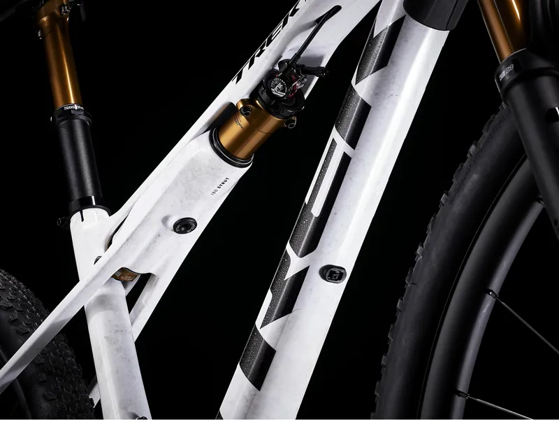 Trek Supercaliber 9.9 XTR Cross Country Mountain Bike in White/Gravel-8